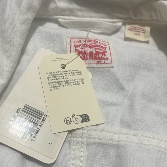 NWT Levi's Women's Short Sleeve Heritage Jumpsuit Size Large - Picture 5 of 9